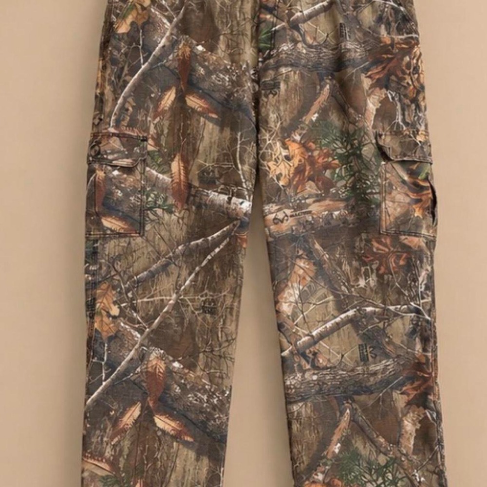 Rustic Ridge Realtree Edge Camo Cargo Hunting Pants Mens 3XL Gorpcore Utility